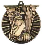 Golf Victory Medal