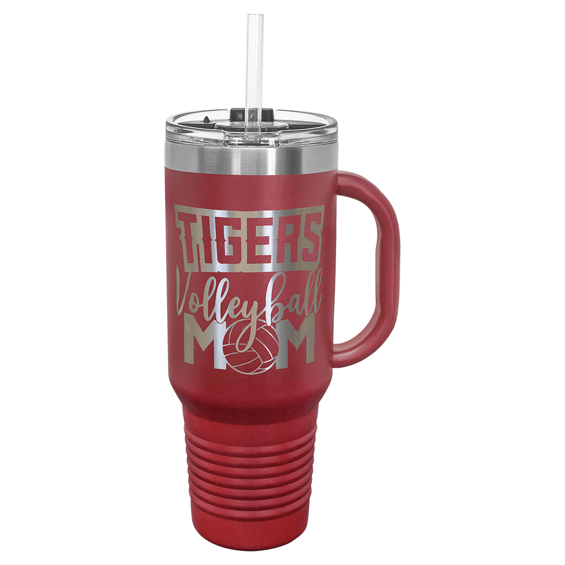 Maroon 40 oz. Travel Mug
