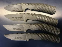 Cable Knife With Laser Engraving